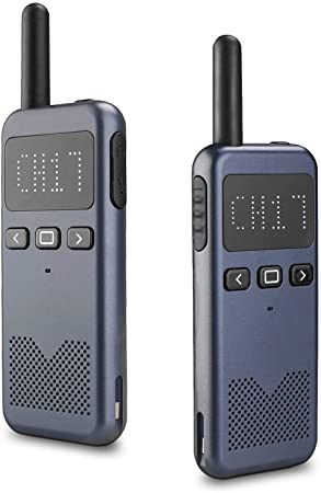 Retevis RB19P Long Range Rechargeable Walkie Talkies, GMRS Two Way Radio, Ultra Thin, NOAA, USB-C, 2000mAh Battery, for Outdoors Off Road Trip(2 Pack)