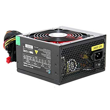 Switching Power Supply PSU 650W ATX with 12cm Silent Red Fan / for PC Computer / iCHOOSE