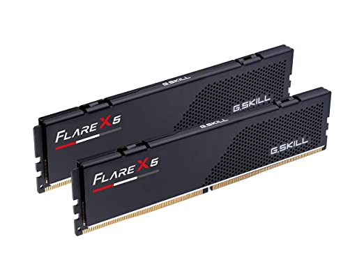 G.Skill Flare X5 AMD Expo 32GB (2 * 16GB) DDR5 6000 MHz CL36-36-36-96 1.35V Desktop Memory RAM - F5-6000J3636F16GX2-FX5