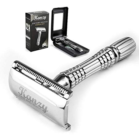 Double Edge Safety Razor | Manual Shaving for Men & Women Sustainable and Durable.