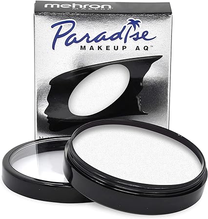 Mehron Makeup Paradise Makeup AQ Face & Body Paint (1.4 oz) (White)