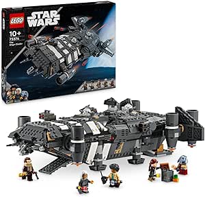 LEGO Star Wars : Skeleton Crew Le Onyx Cinder - Vaisseau Spatial à Collectionner - Jouet de Construction Créative - Le Set Inclut 5 Personnages pour Les Garçons et Les Filles de 10 Ans et Plus 75374