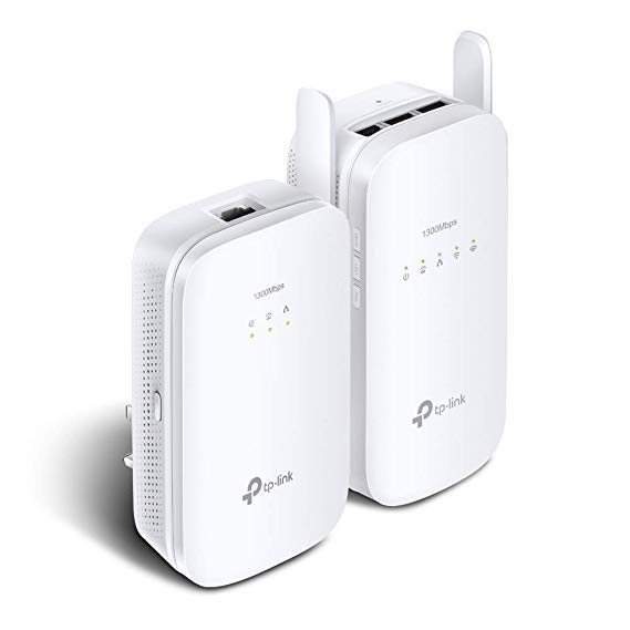 TP-Link TL-WPA8630KIT V2 Dual Band Gigabit AC1350 Powerline Adapter Range Extender