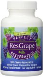 Perfect ResGrape - 99 Trans-Resveratrol and Organic Muscadine Grape - Anti-Aging Supplement and Potent Antioxidant - 60 Veg Capsules