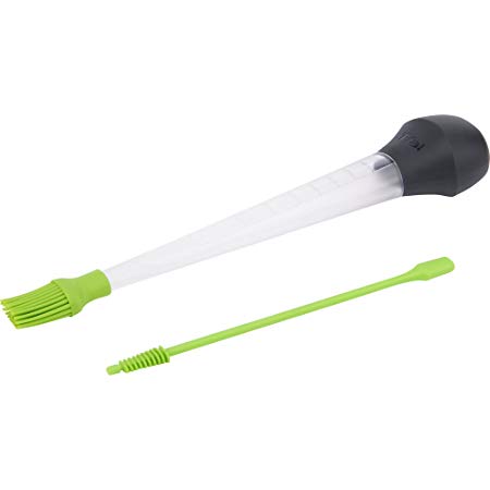 T-fal Ingenio 2-in-1 Baster and Basting Brush, Black