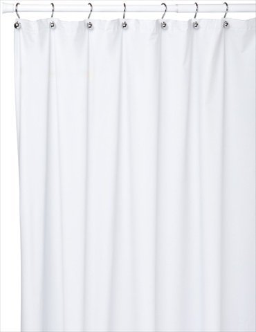 Carnation Home Fashions Jumbo Long Vinyl Shower Curtain Liner, 72-Inch by 96-Inch, Super Clear