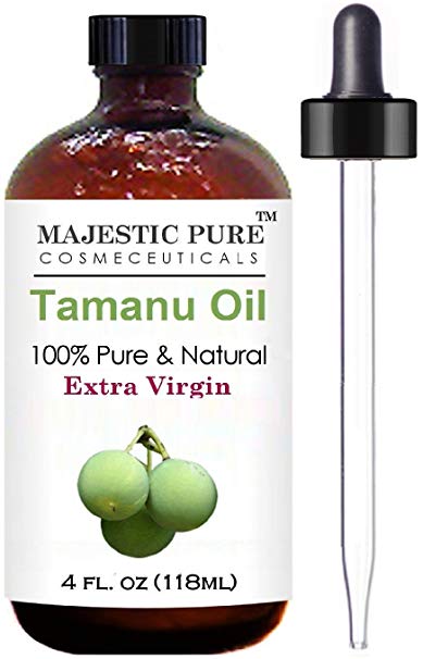 Majestic Pure Extra Virgin Tamanu Oil, 4 fl. Oz