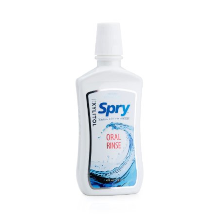 Spry Dental Defense Natural Xylitol Oral Rinse - 16 oz - Cool Mint