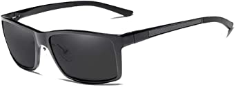 Genuine Kingseven adjustable sunglasses rectangular men polarized UV400 Ultra light Al-Mg