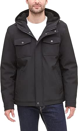 Dockers Men's Big & Tall Arctic Cloth Sherpa Storm Jacket