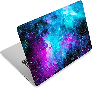 Laptop Notebook Skin Sticker Cover Decal Fits 12 13 13.3 14 15 15.4 15.6 inch Laptop Protector Notebook PC | Easy to Apply, Remove and Change Styles (Galaxy)