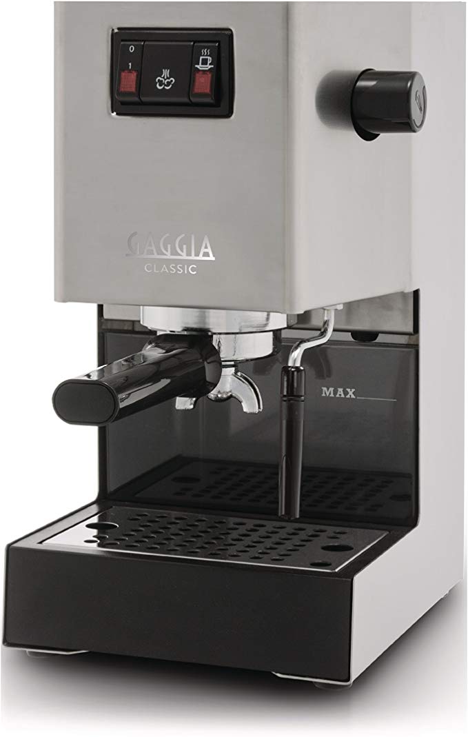 Gaggia Classic 9403/11 Coffee Machine with Professional Filter Holder - Stainless Steel Body