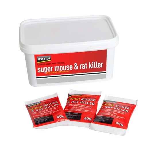 Super Mouse and Rat Killer (25 x 40g Sachets)