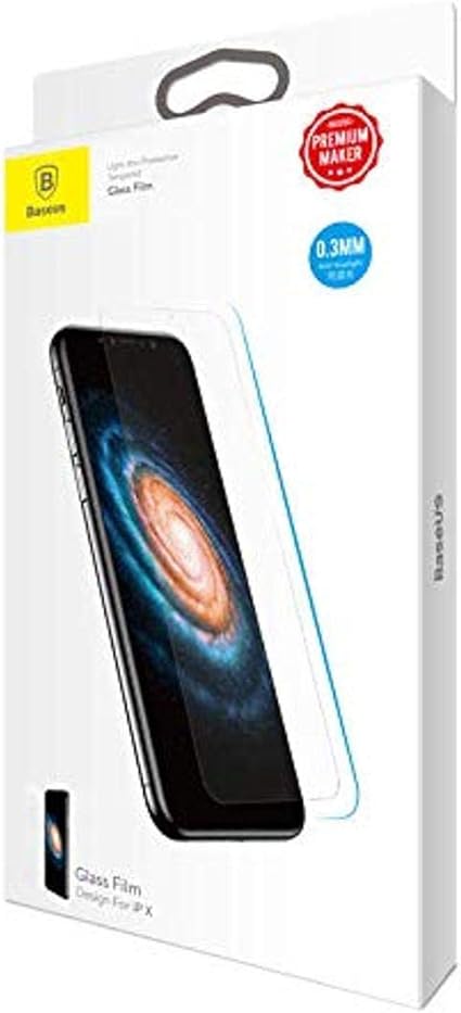 Baseus Tempered Glass Film 0.3mm iPhone X - Clear
