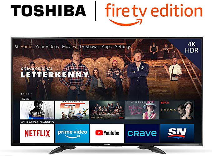 Toshiba 50-inch 4K Ultra HD Smart LED TV with HDR - Fire TV Edition