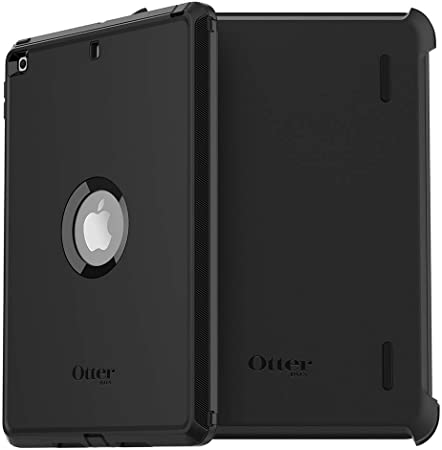 OtterBox Defender Series Case for iPad 7th, 8th & 9th Gen (10.2" Display - 2019, 2020 & 2021 Version) - Bulk Single-Pack (1 Unit) - Black