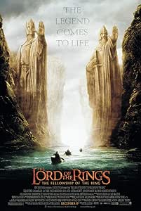 POSTER STOP ONLINE The Lord Of The Rings The Fellowship Of The Ring - Movie Poster (Teaser - Argonath) (Size 24 x 36)