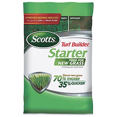 Scotts Turf Builder Lawn Food - Starter Food for New Grass, 5,000-sq ft (Not Sold in Pinellas County, FL)