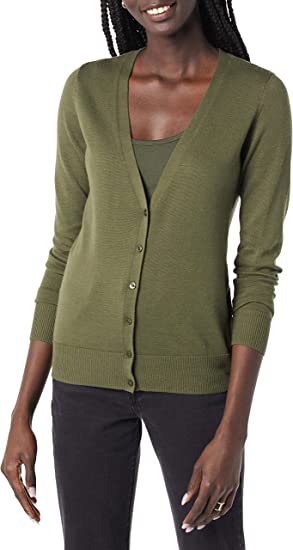 Amazon Essentials Women's Vee Cardigan