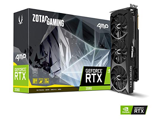 ZOTAC GeForce RTX 2080 8GB AMP DDR6 Graphic Cards