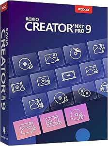 Roxio Creator NXT Pro 9 | Multimedia Suite   Photo Editor and CD/DVD Disc Burning Software [PC Disc]