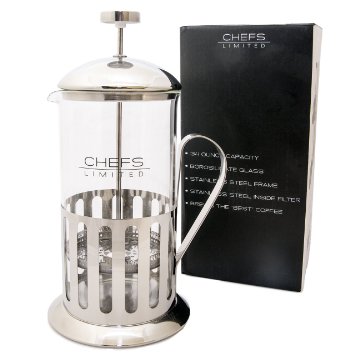 French Press 34 OZ - This Coffee Press Features A Stainless Steel Coffee Plunger And Carafe Holder Making This A Durable And Stylish Teapot Press