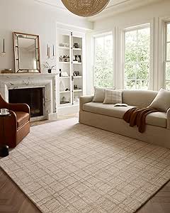 Loloi Chris Loves Julia Polly Collection POL-10 Khaki/Sand 7'-9" x 9'-9" Area Rug