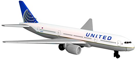 United Airlines 777 airplane toy plane, RT6266