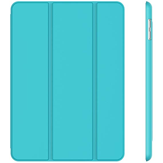 JETech Case for iPad (9.7-Inch, 2018/2017 Model, 6th/5th Generation), Smart Cover Auto Wake/Sleep, Blue