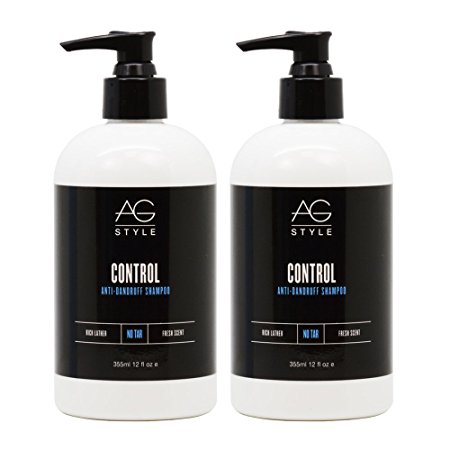 AG Hair Style Control Anti-dandruff Shampoo 12oz "Pack of 2"
