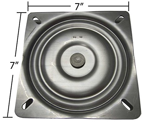 7" Replacement Bar Stool Swivel Plate - Made in the USA - S4697