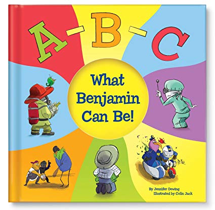 Personalized Book Unique Gift for Kids ABC Alphabet Letters Book