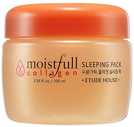 Etude House Moistfull Collagen Sleeping Pack, 3.38 Ounce