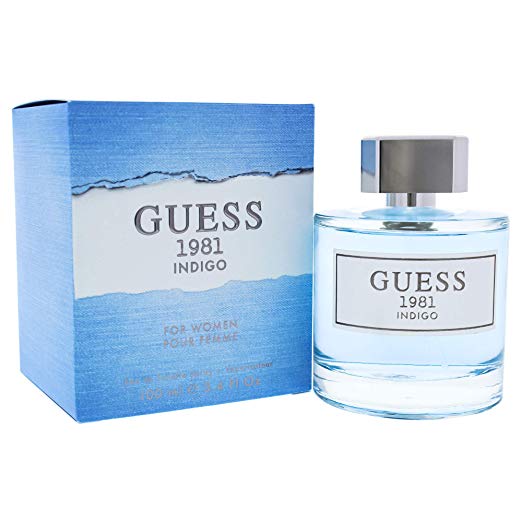 GUESS Women's 1981 Indigo Eau De Toilette, 3.4 Oz.