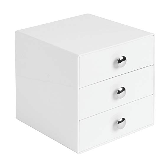 interDesign Original 3 Drawer M4 Organizer White