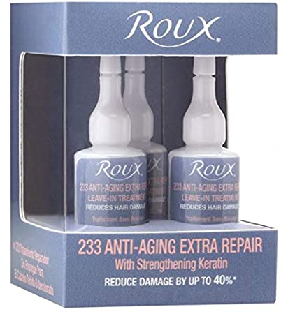 Roux 233 Anti-Aging Extra Repair Leave-In Treatment 3-Pack (Pack of 4)