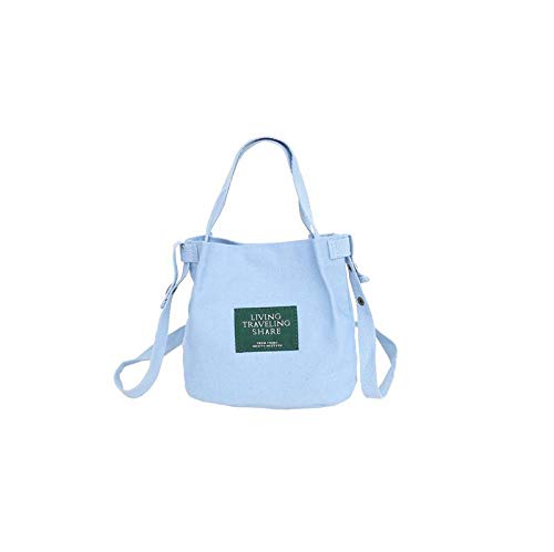 Mei&Ge Mini Handbag Messenger Bags Canvas Single Shoulder Bag Bucket Clutch For Girls/Women (M-70013)