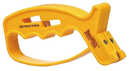 Smiths JIFF-S 10-Second Knife and Scissors Sharpener, Yellow