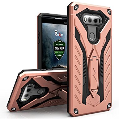 LG V20 Case, Zizo [Static Series] Shockproof [Military Grade Drop Tested] with Built-in Kickstand [LG V20 Heavy Duty Case] Impact Resistant LG V20