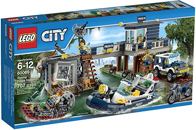 Lego City Police Swamp Police Station