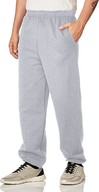 Gildan Adult Fleece Elastic Bottom Sweatpants with Pockets, Style G18100