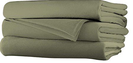 Sunbeam Camelot Retreat RoyalMink Full Heated Blanket, Eucalyptus