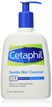 Cetaphil Gentle Skin Cleanser, For all skin types, 16 Ounce Bottles (Pack of 3)