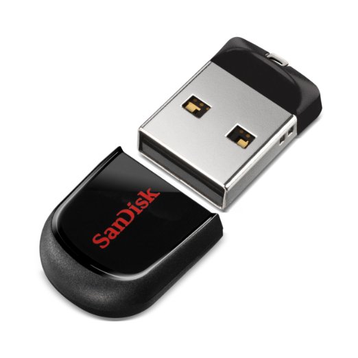 Cruzer Fit 16 GB USB 2.0 Flash Drive (SDCZ33-016G-B35)