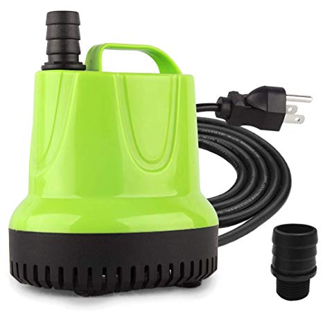 FREESEA 160-1100 GPH Submersible Water Pump for Pond, Aquarium, Hydroponics, Fish Tank Fountain