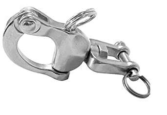 Stainless Steel Tack Shackle w/Clevis 3-1/2"