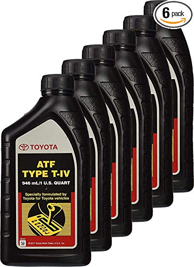 Toyota 6 Pack 00279-000T4 Automatic Transmission Fluid, 192 Ounces, 6 Pack, 192 Ounces, 6 Pack