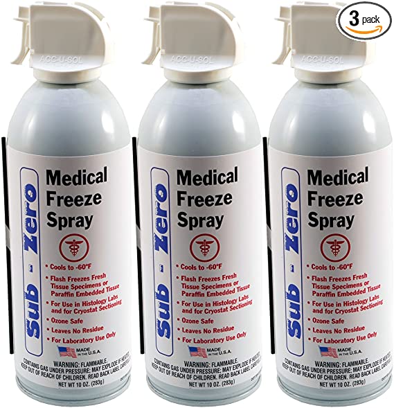 Medical Freeze Spray - Max Professional - (3x) 10oz Units - Superior R152a Refrigerant!