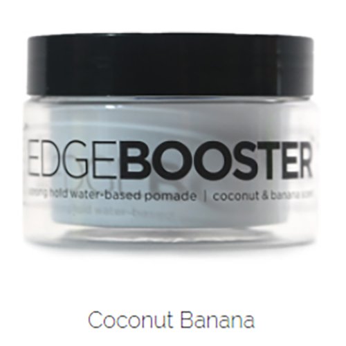 Style Factor Edge Booster Strong Hold Water-Based Pomade 3.38oz - Coconut Banana Scent