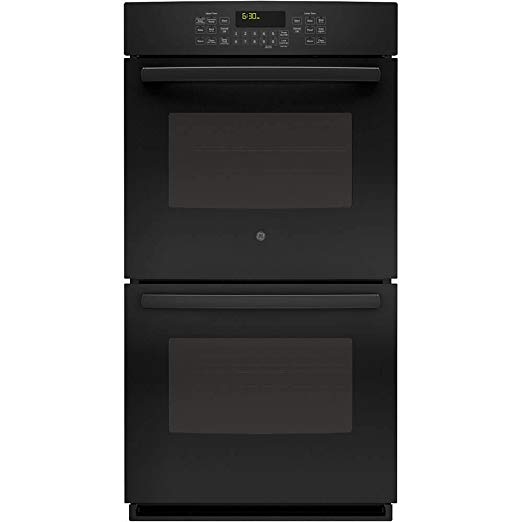 GE JK5500DFBB 27" Black Electric Double Wall Oven - Convection